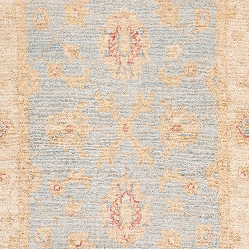 Läufer Ziegler - 298 x 80 cm - hellblau