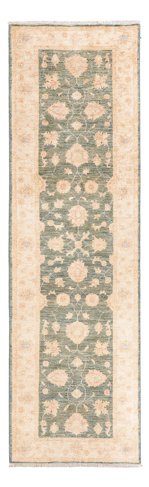 Läufer Ziegler - 297 x 89 cm - olivgrün