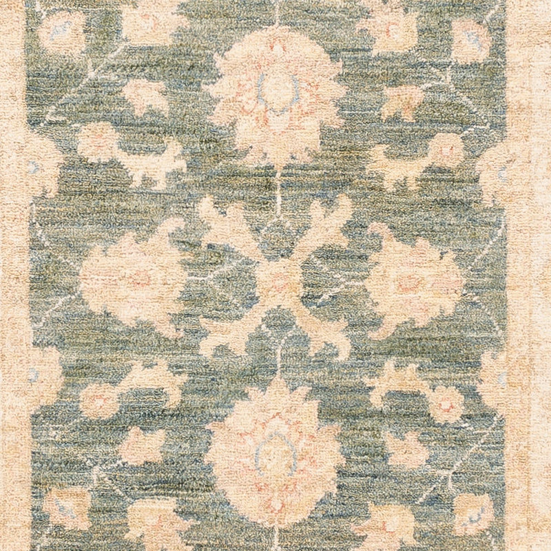 Läufer Ziegler - 297 x 89 cm - olivgrün