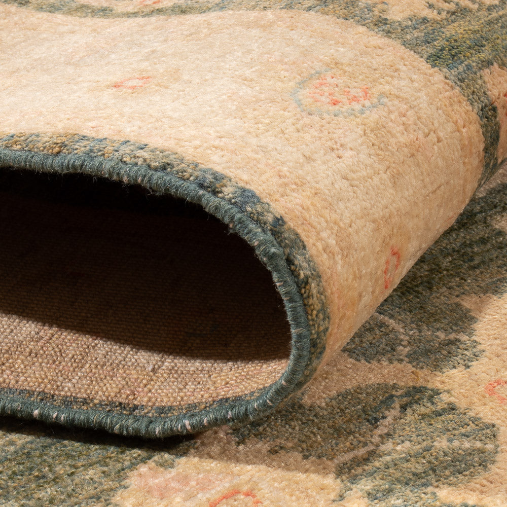 Läufer Ziegler - 297 x 89 cm - olivgrün