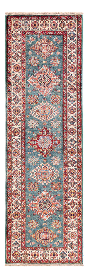 Läufer Ziegler - Kazak - 247 x 75 cm - dunkelblau