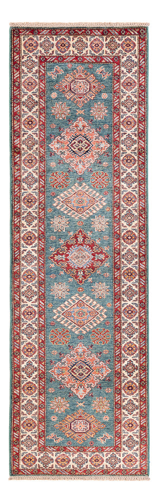 Läufer Ziegler - Kazak - 247 x 75 cm - dunkelblau