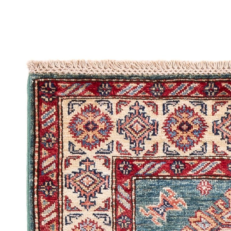 Läufer Ziegler - Kazak - 247 x 75 cm - dunkelblau