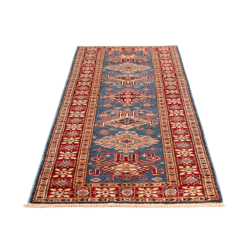 Läufer Ziegler - Kazak - 242 x 73 cm - blau