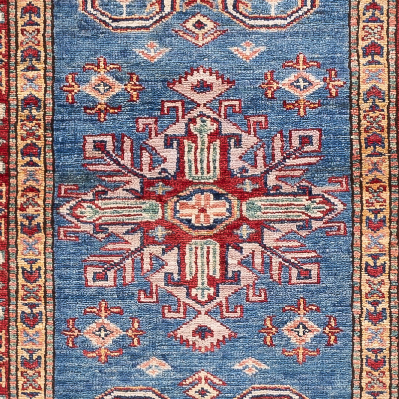 Läufer Ziegler - Kazak - 240 x 75 cm - blau