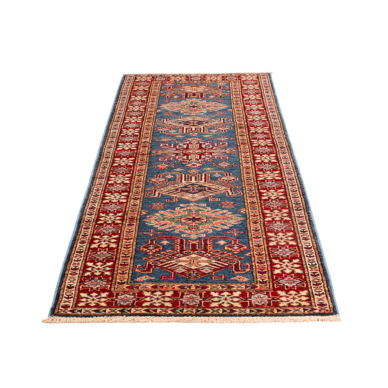 Läufer Ziegler - Kazak - 240 x 75 cm - blau
