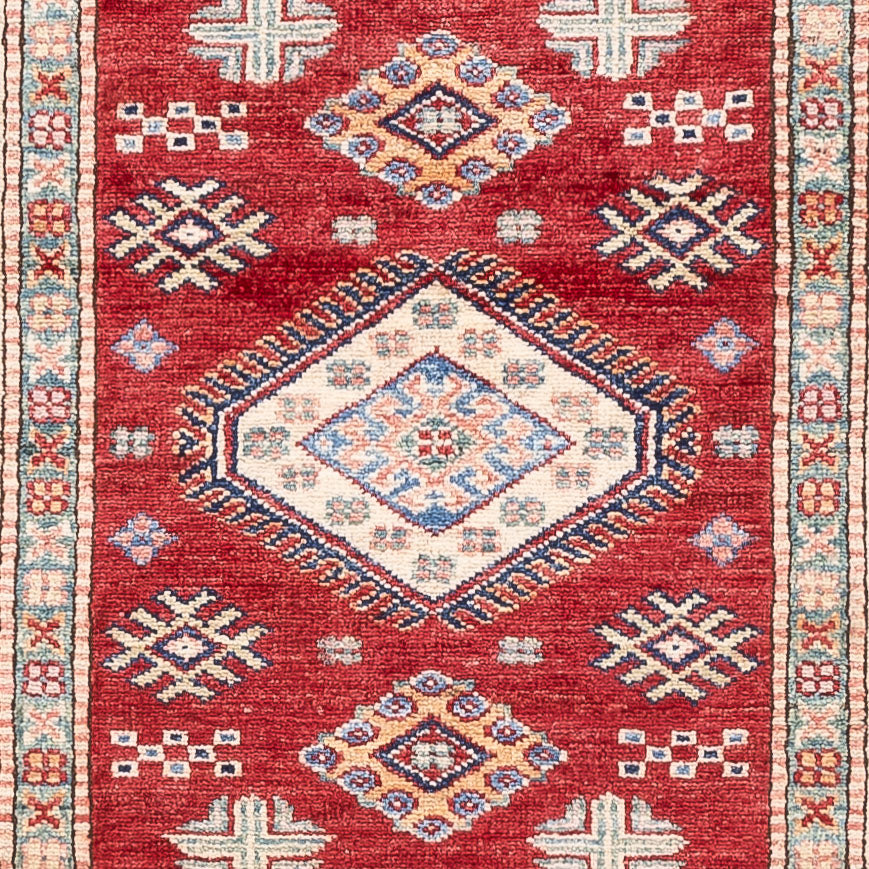 Läufer Ziegler - Kazak - 238 x 75 cm - rot
