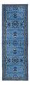 Läufer Ziegler - Modern - 245 x 80 cm - blau