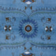 Läufer Ziegler - Modern - 245 x 80 cm - blau