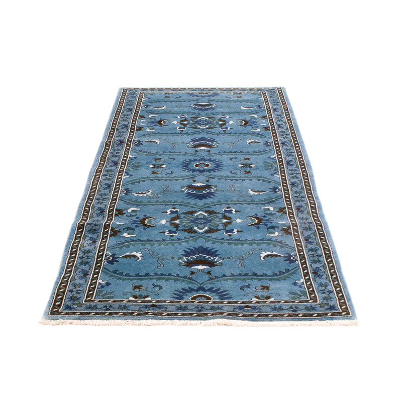 Läufer Ziegler - Modern - 245 x 80 cm - blau