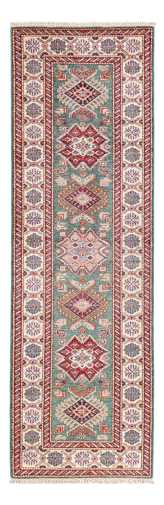 Läufer Ziegler - Kazak - 248 x 75 cm - dunkelgrün