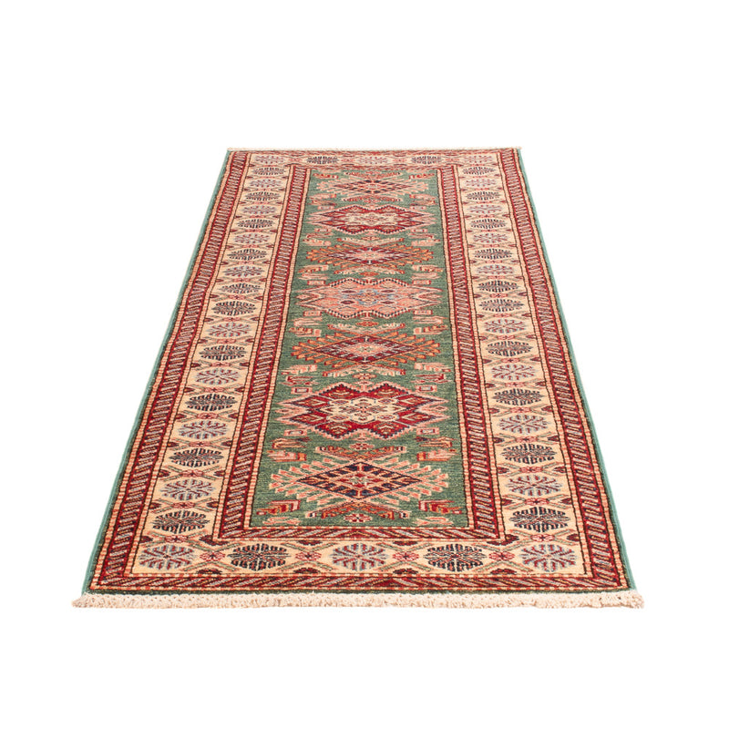 Läufer Ziegler - Kazak - 248 x 75 cm - dunkelgrün