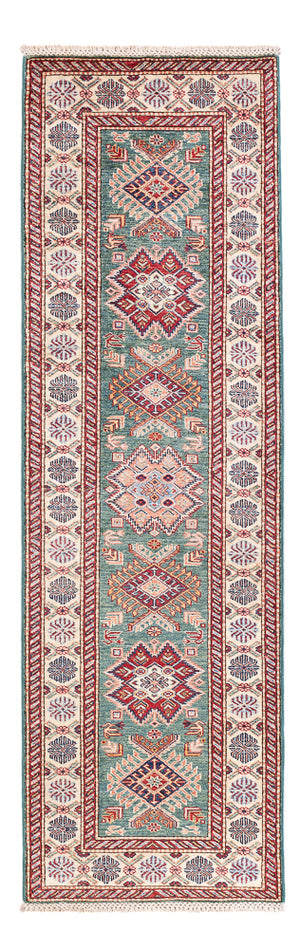 Läufer Ziegler - Kazak - 248 x 73 cm - dunkelgrün