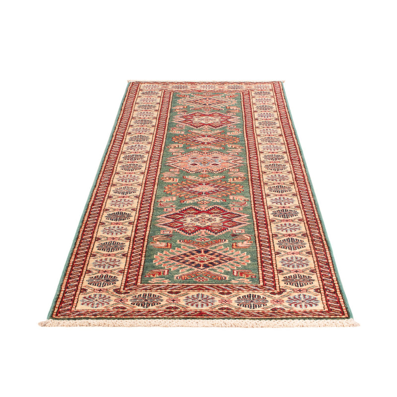Läufer Ziegler - Kazak - 248 x 73 cm - dunkelgrün