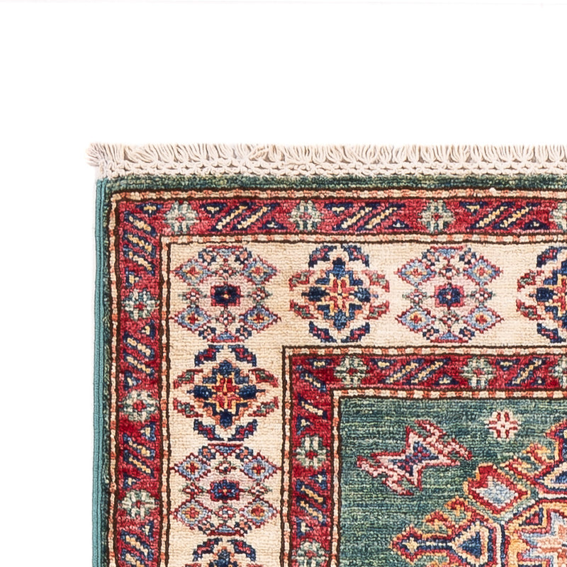 Läufer Ziegler - Kazak - 242 x 78 cm - grün