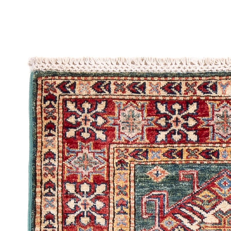 Läufer Ziegler - Kazak - 256 x 74 cm - grün