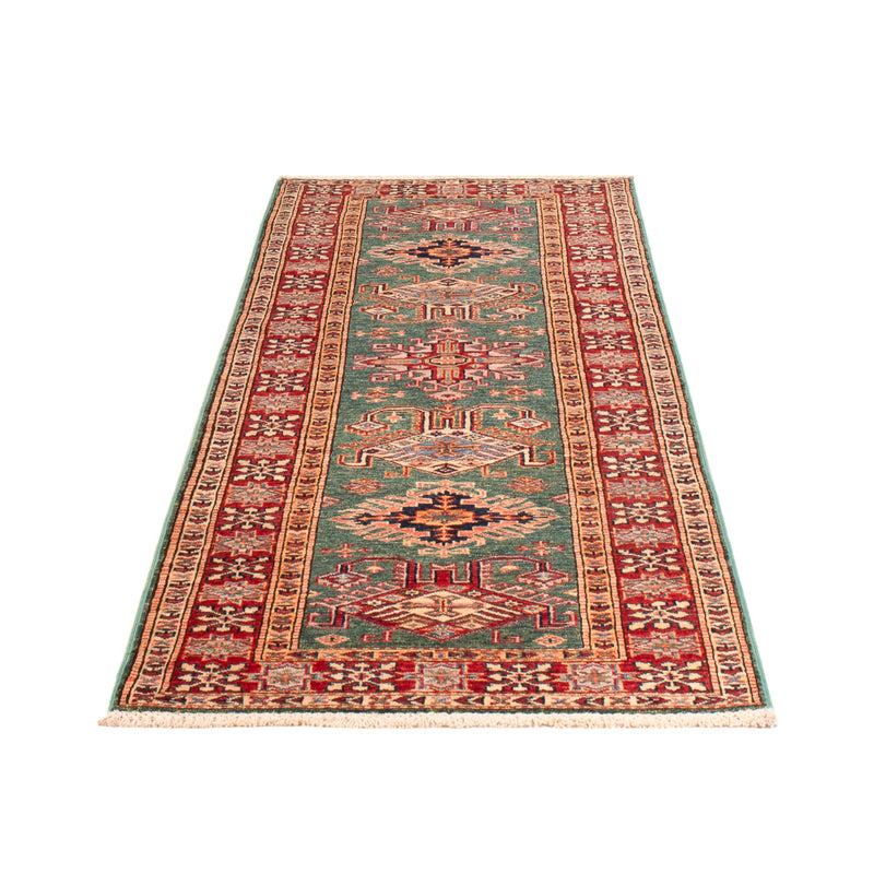 Läufer Ziegler - Kazak - 256 x 74 cm - grün