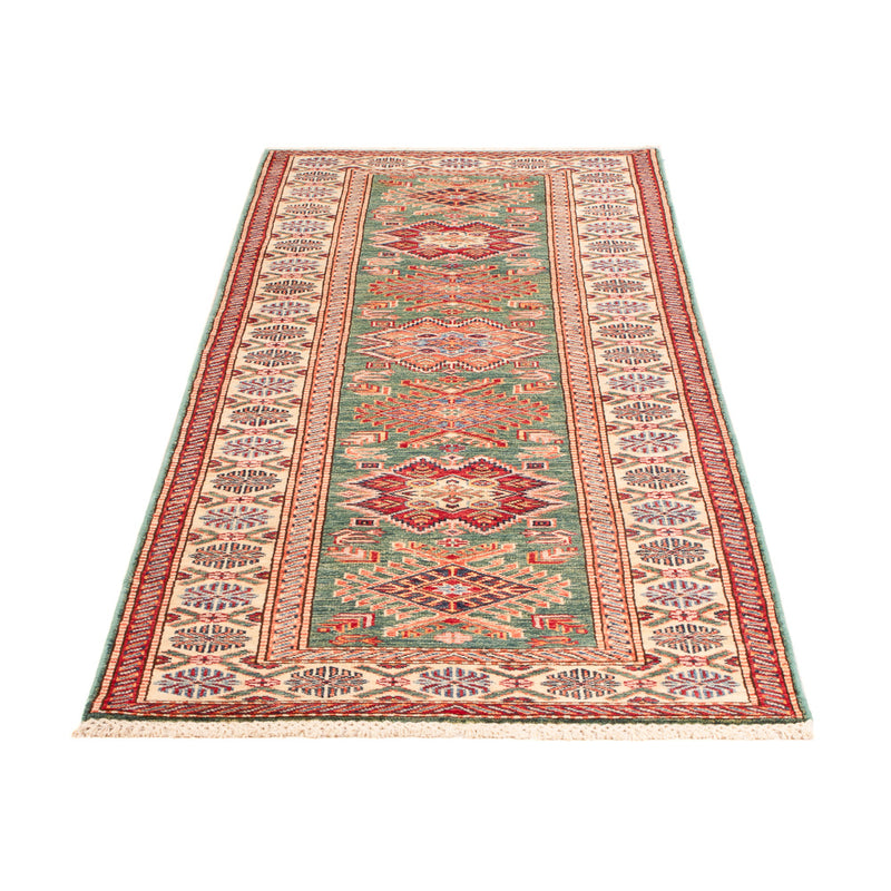 Läufer Ziegler - Kazak - 244 x 75 cm - hellgrün