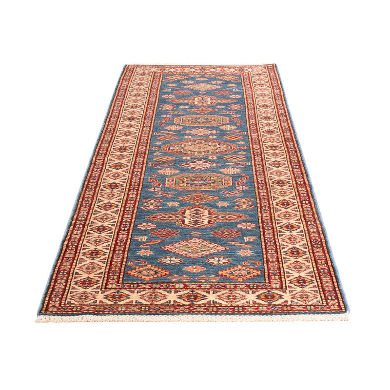 Läufer Ziegler - Kazak - 252 x 75 cm - blau