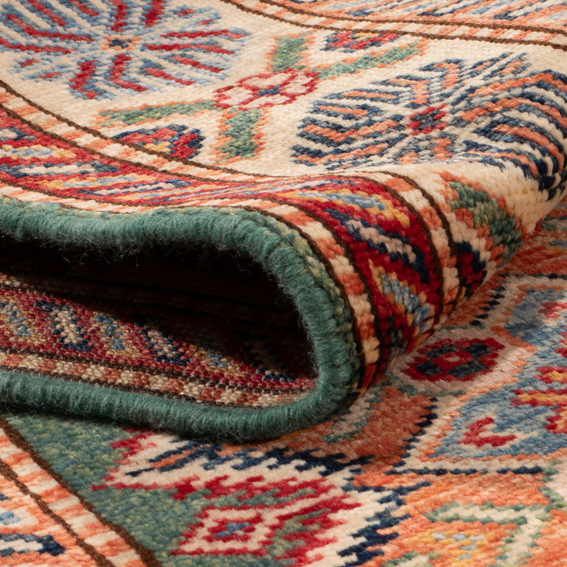 Läufer Ziegler - Kazak - 243 x 72 cm - hellgrün