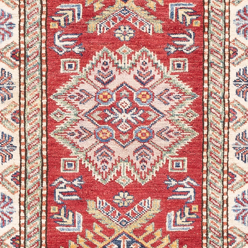 Läufer Ziegler - Kazak - 263 x 74 cm - rot