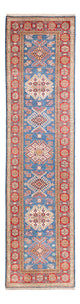 Läufer Ziegler - Kazak - 307 x 83 cm - blau