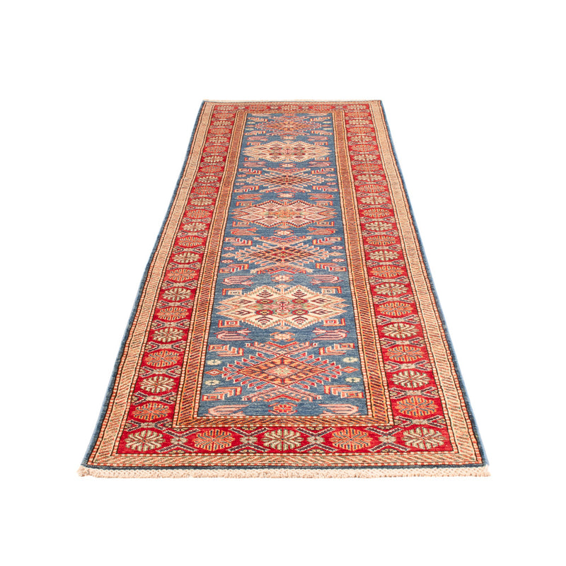 Läufer Ziegler - Kazak - 307 x 83 cm - blau