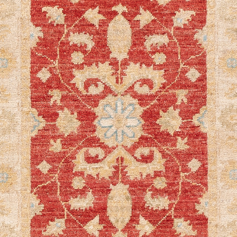 Läufer Ziegler - 251 x 61 cm - rot