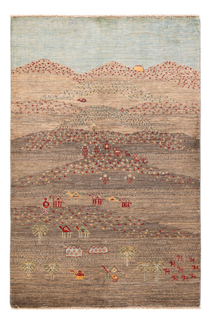 Ziegler Teppich - Ariana - 152 x 100 cm - mehrfarbig