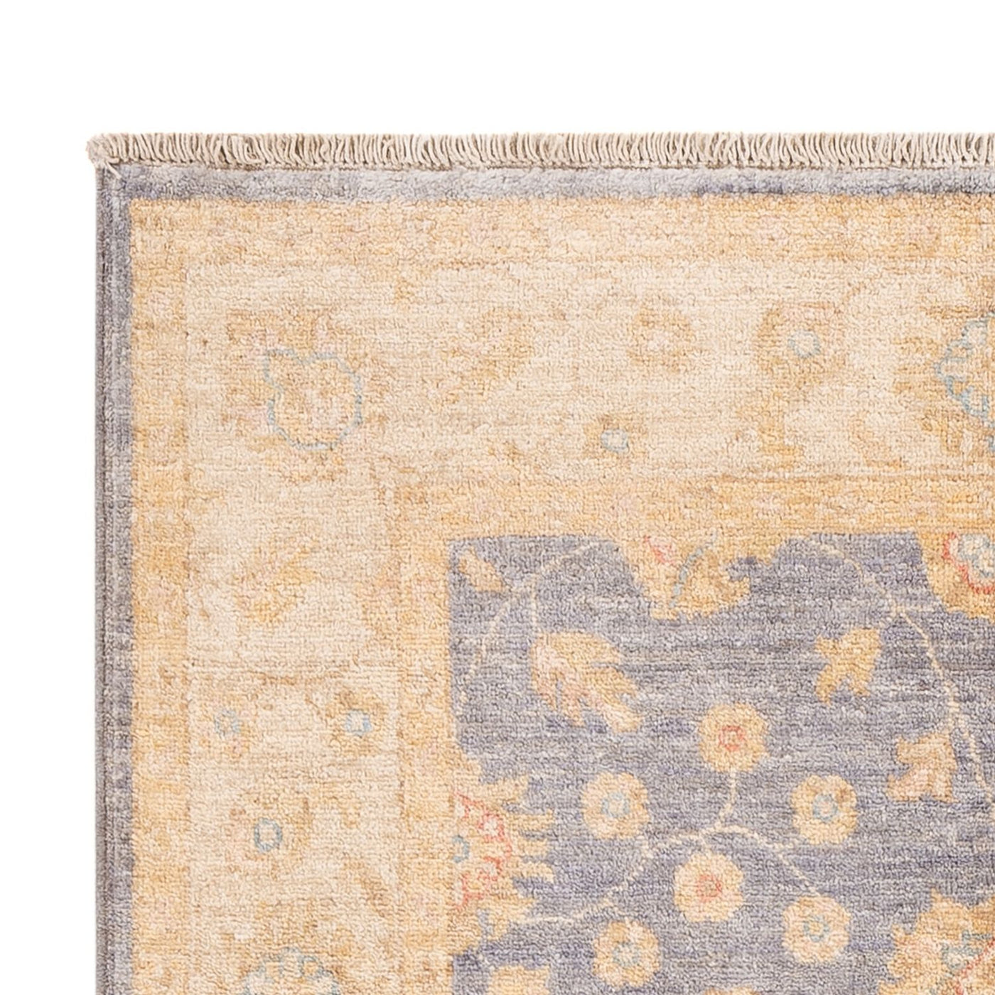 Ziegler Teppich - 149 x 100 cm - petrolblau