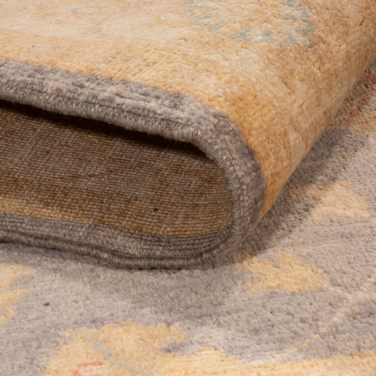 Ziegler Teppich - 149 x 100 cm - petrolblau