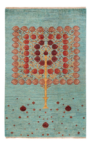 Ziegler Teppich - Ariana - 158 x 100 cm - mehrfarbig