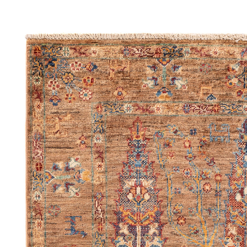 Ziegler Teppich - Ariana - 149 x 100 cm - dunkelbeige