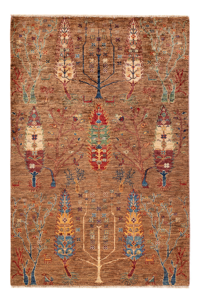 Ziegler Teppich - Ariana - 155 x 102 cm - dunkelbeige