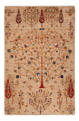 Ziegler Teppich - Ariana - 160 x 105 cm - dunkelbeige