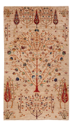 Ziegler Teppich - Ariana - 161 x 95 cm - dunkelbeige