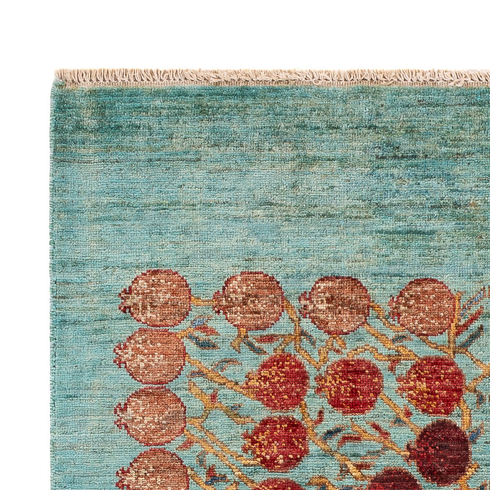 Ziegler Teppich - Ariana - 158 x 100 cm - türkis