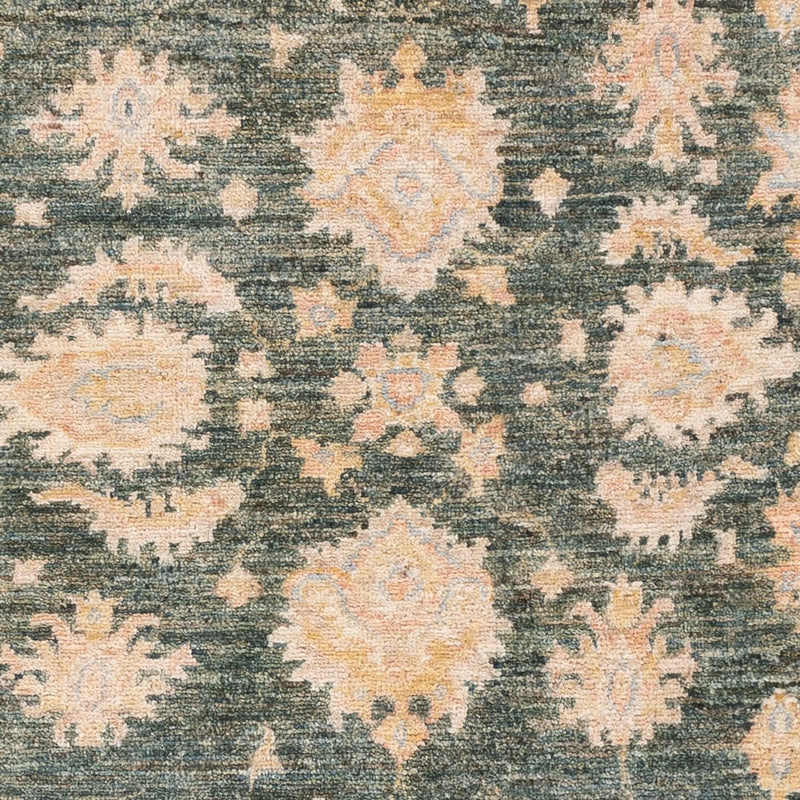 Ziegler Teppich - 150 x 105 cm - minzgrün