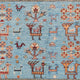 Ziegler Teppich - Ariana - 150 x 102 cm - hellblau