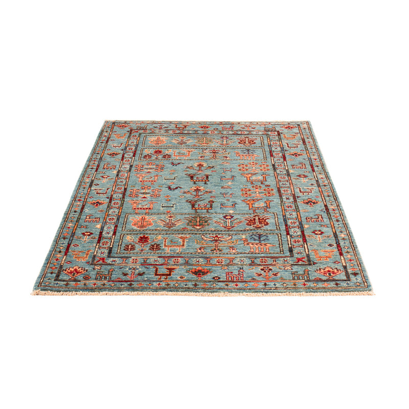Ziegler Teppich - Ariana - 150 x 102 cm - hellblau