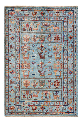 Ziegler Teppich - Ariana - 154 x 104 cm - hellblau