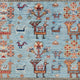Ziegler Teppich - Ariana - 154 x 104 cm - hellblau