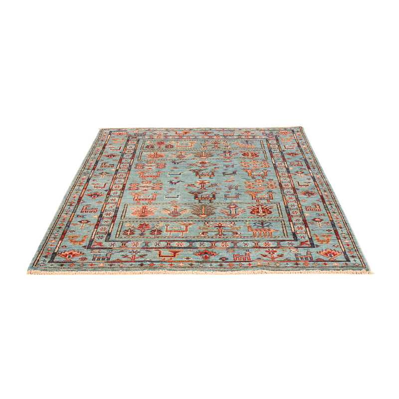 Ziegler Teppich - Ariana - 154 x 104 cm - hellblau
