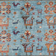 Ziegler Teppich - Ariana - 163 x 100 cm - hellblau