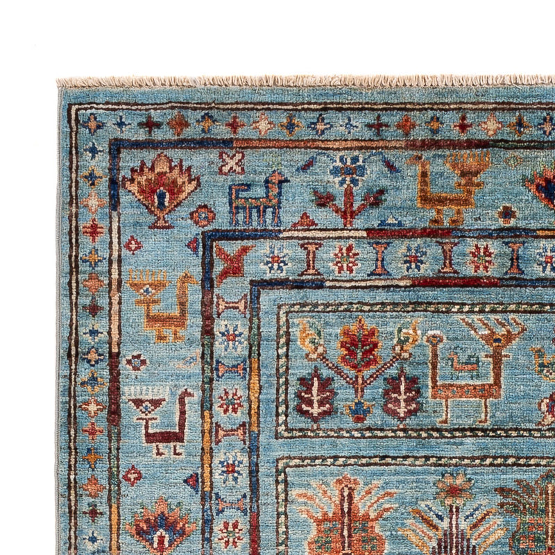 Ziegler Teppich - Ariana - 163 x 100 cm - hellblau