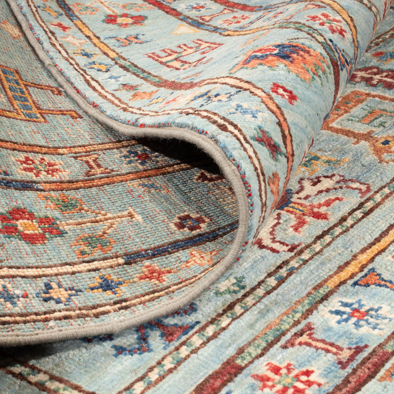 Ziegler Teppich - Ariana - 163 x 100 cm - hellblau
