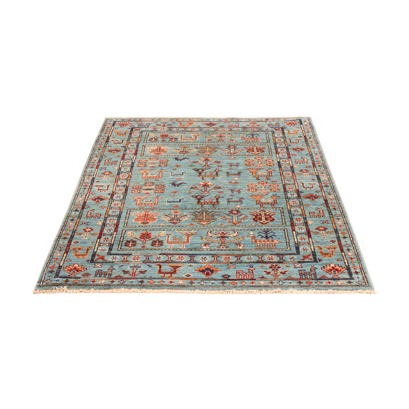 Ziegler Teppich - Ariana - 163 x 100 cm - hellblau