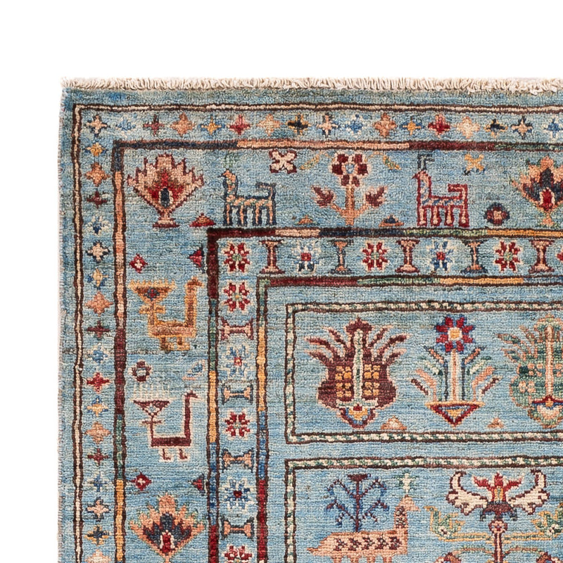 Ziegler Teppich - Ariana - 150 x 101 cm - hellblau