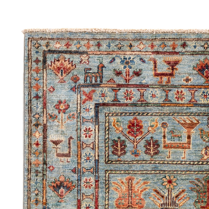 Ziegler Teppich - Ariana - 153 x 105 cm - hellblau