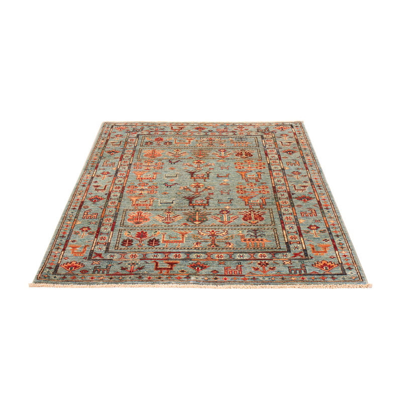 Ziegler Teppich - Ariana - 153 x 105 cm - hellblau